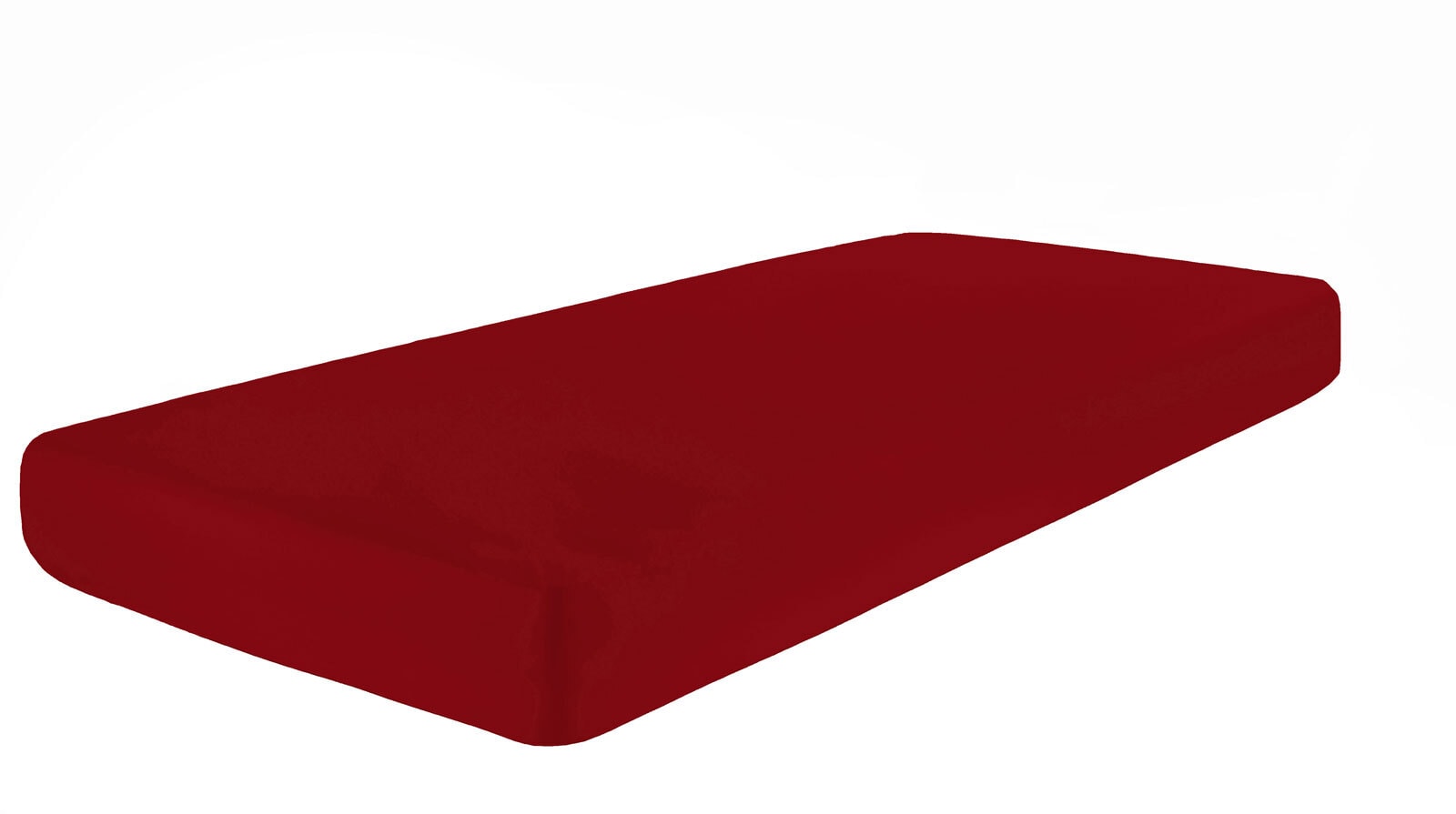 DORMISETTE Jersey-Spannbettlaken 180-200 x 200 cm rot