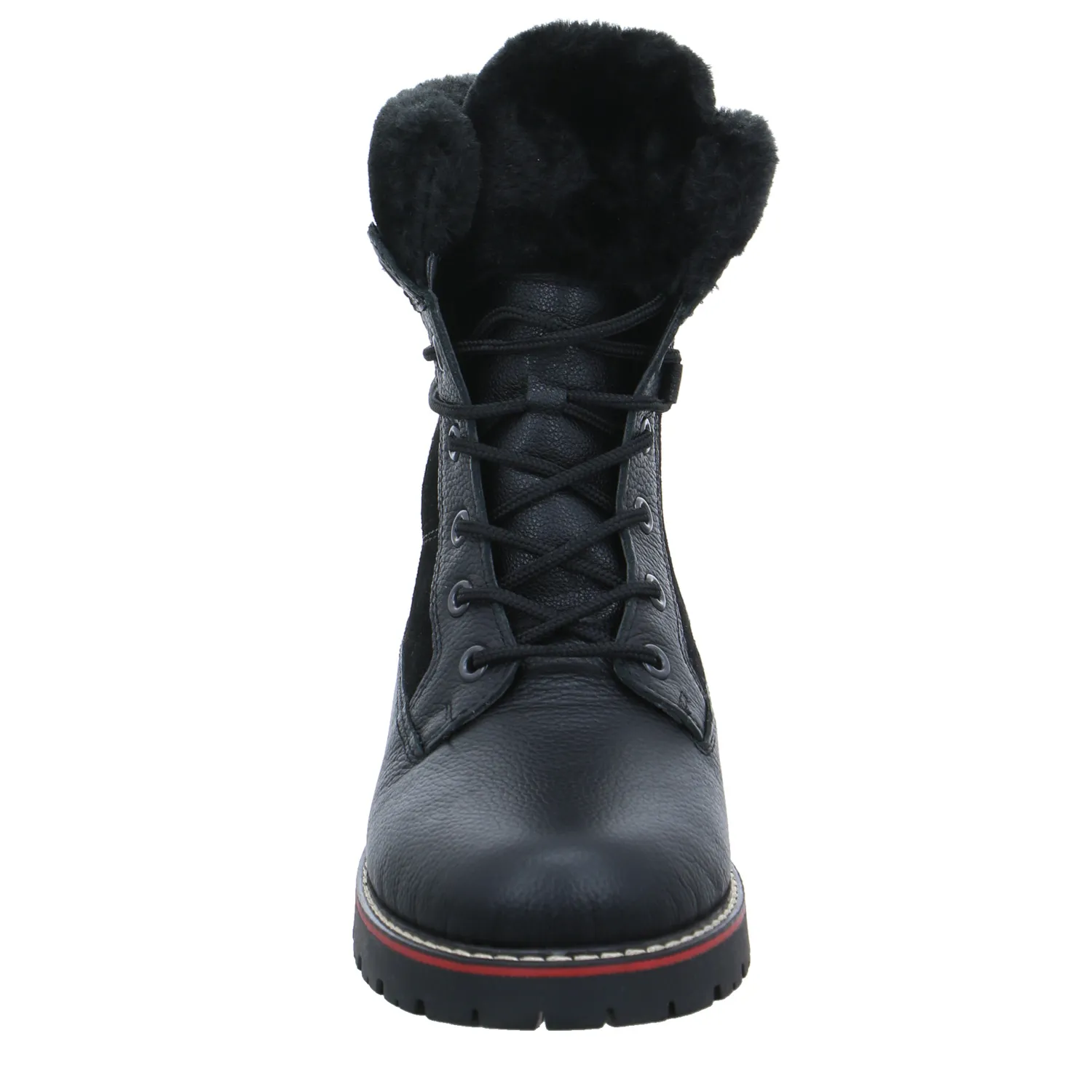 REMONTE Boot Schwarz Leder  mit TEX Membrane