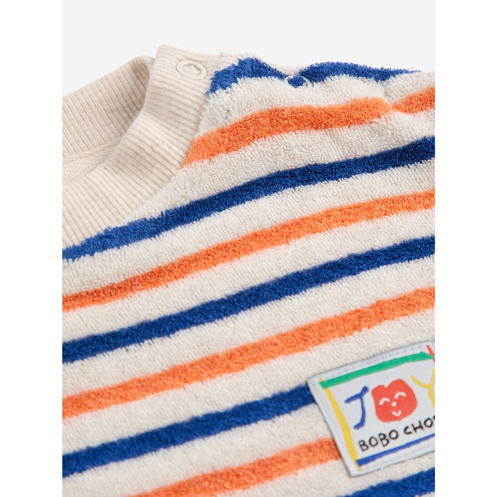 Køb Bobo Choses Multicolor Striped Terry Cloth Sweatshirt