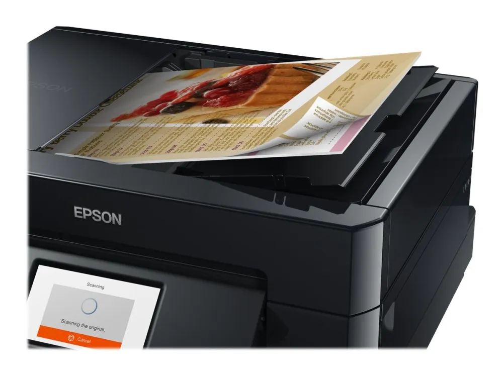 Epson Expression Premium XP-7100 Small-in-One - Multifunktionsprinter - farve - blækprinter - Legal (216 x 356 mm) (original) - A4/Legal (medie) - op til 11 spm (kopiering) - op til 15.8 spm (udskriver) - 120 ark - USB 2.0, Gigabit LAN, Wi-Fi(n) - so