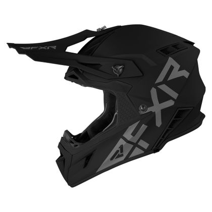 Casque cross FXR HELIUM PRIME BLACK 2021 - Noir