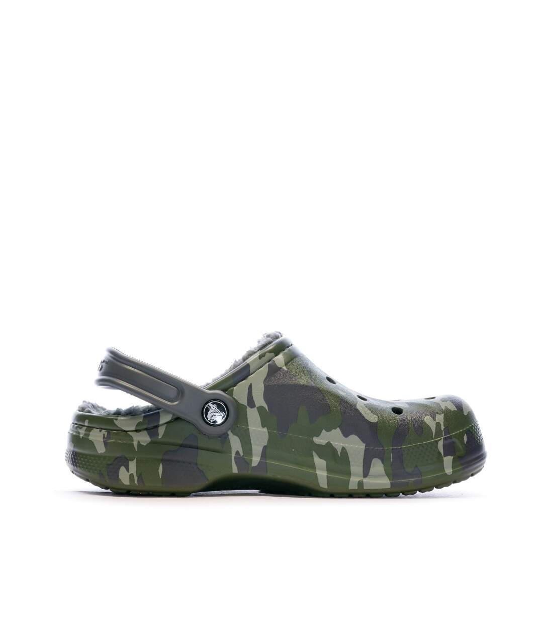 Sandales Crocs Kaki Homme Baya Lined Printed Clog