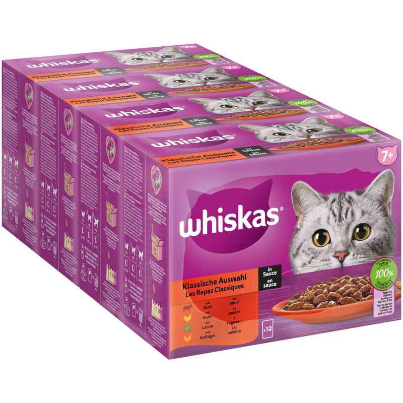 Whiskas 7+ Senior 48 x 85 g