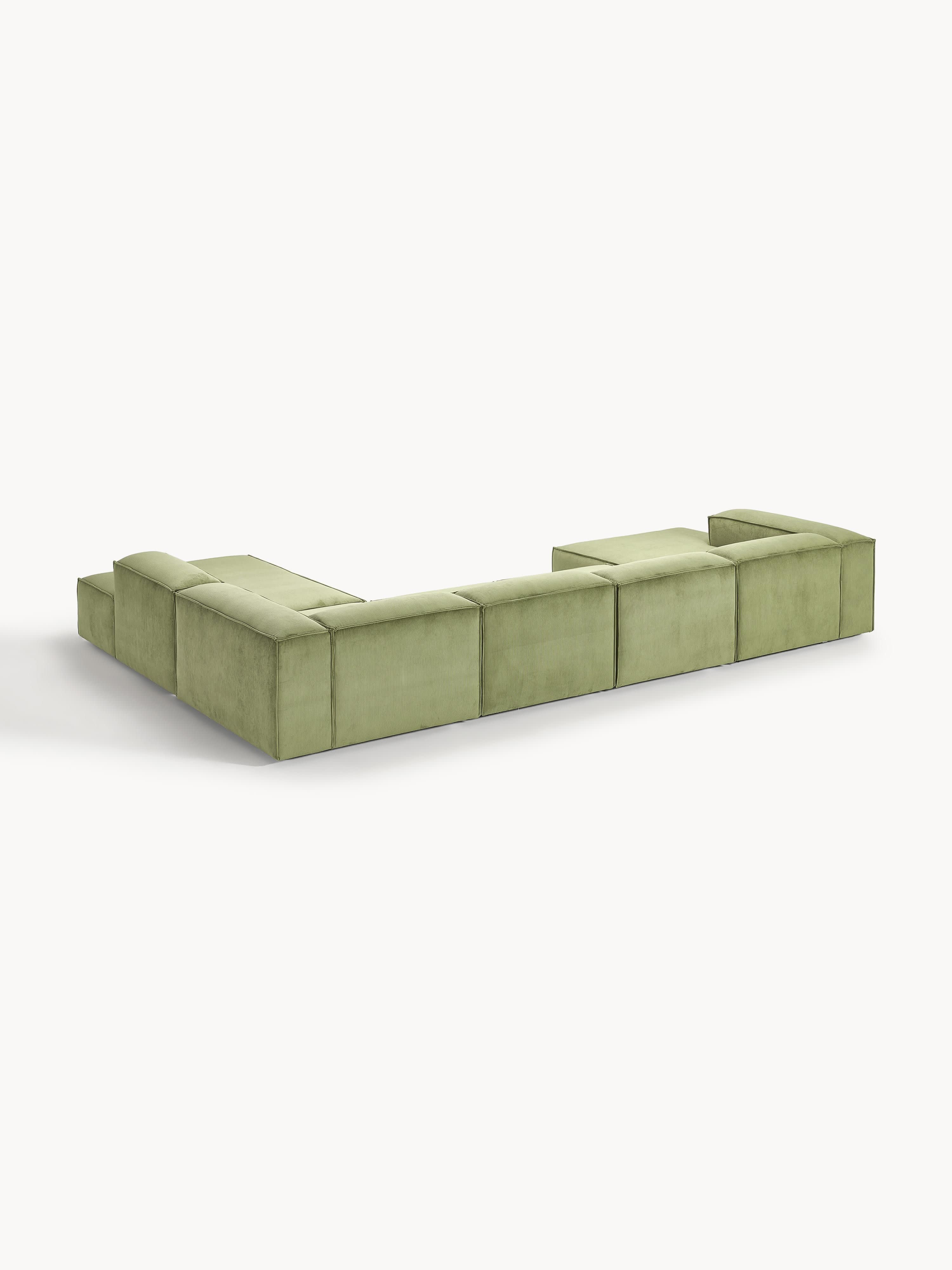Modulaire U-bank Lennon van corduroy