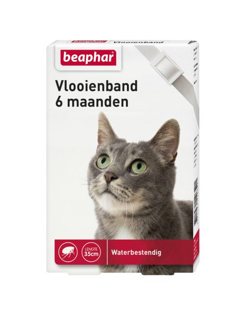 Beaphar Vlooienband 6 Maanden Kat 35 cm - Anti vlooienmiddel