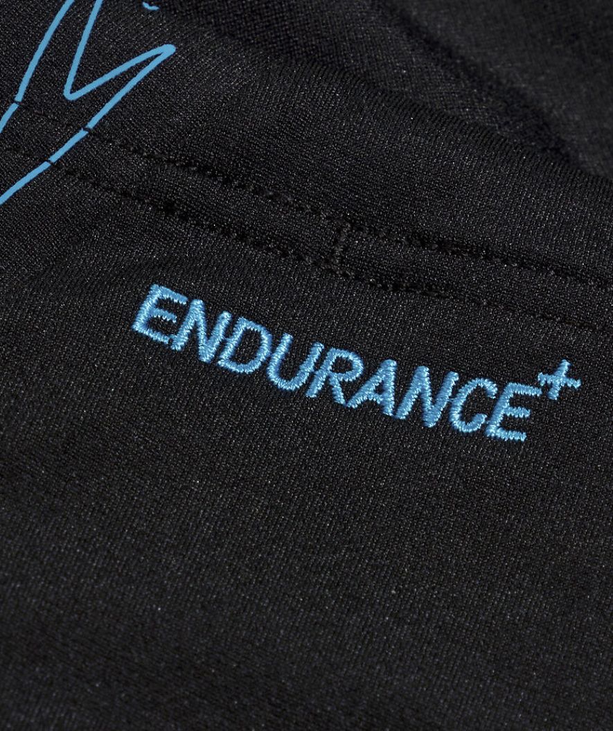 Speedo lange badebukser til mænd - Hyperboom Splice - Sort/blå