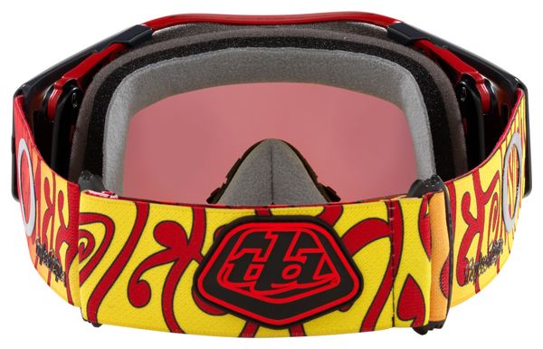 Masque Oakley Airbrake MX Troy Lee Design Trippy Red / Prizm Mx Torch Iridium / Ref: OO7046-E8