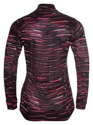 Veste Zippé Femme Odlo Zeroweight Ceramiwarm Rouge