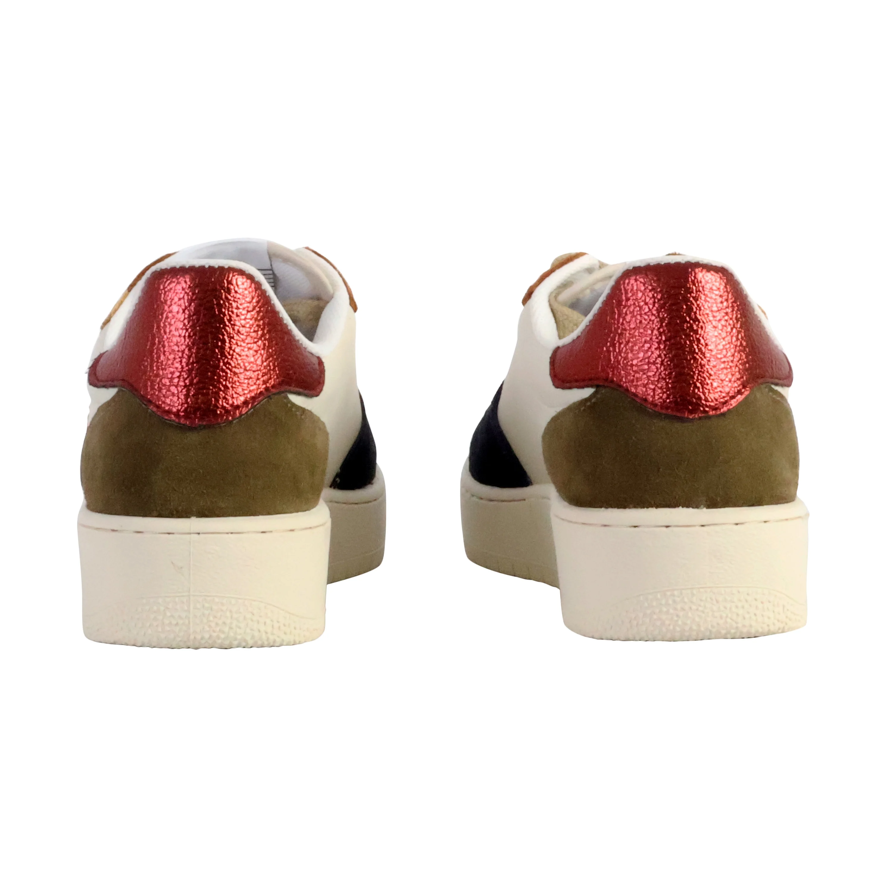 Basket cuir | Bleu