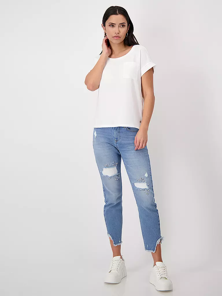 MONARI T-Shirt creme