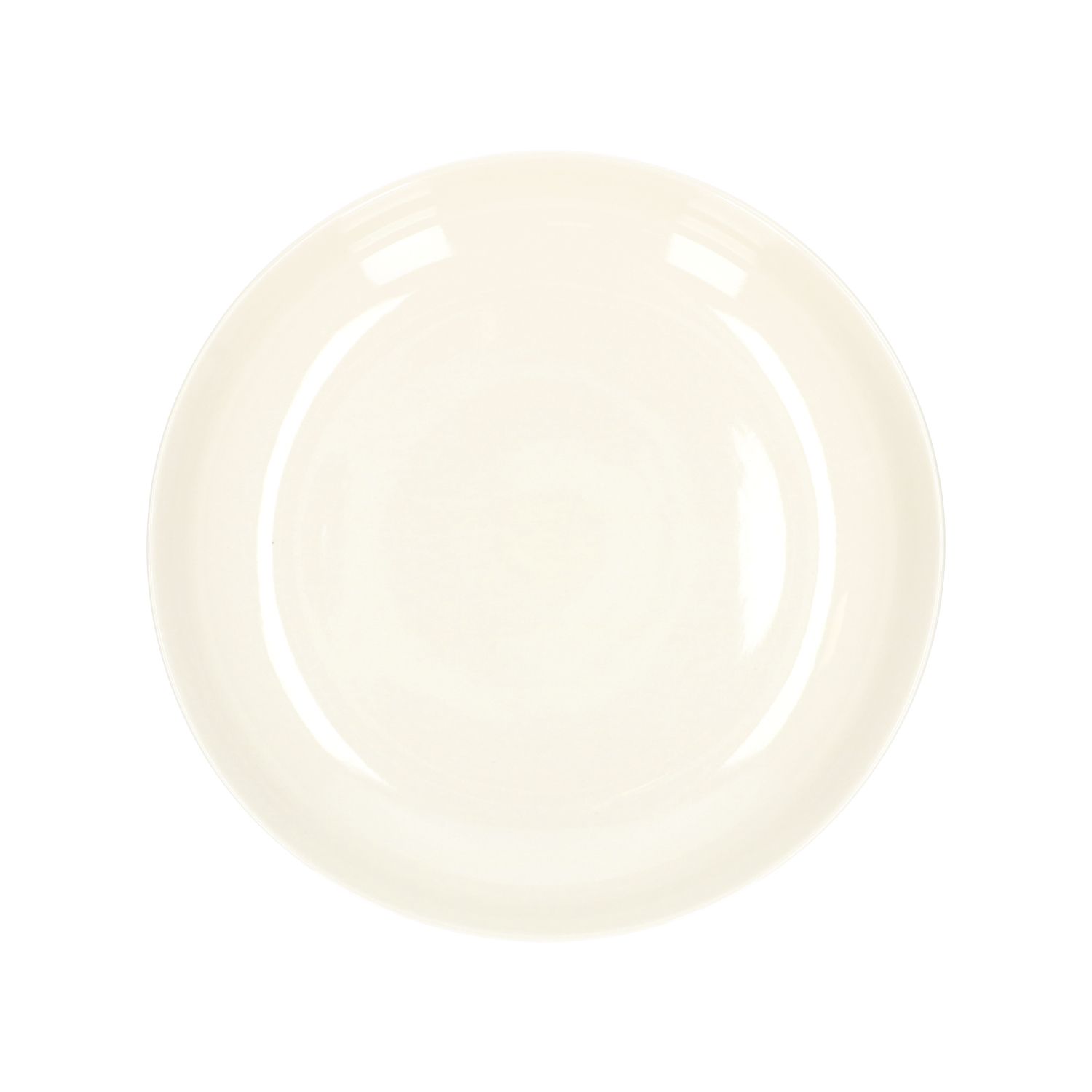 Schaal, organisch, porselein, wit, Ø 28 cm x 5,5 cm