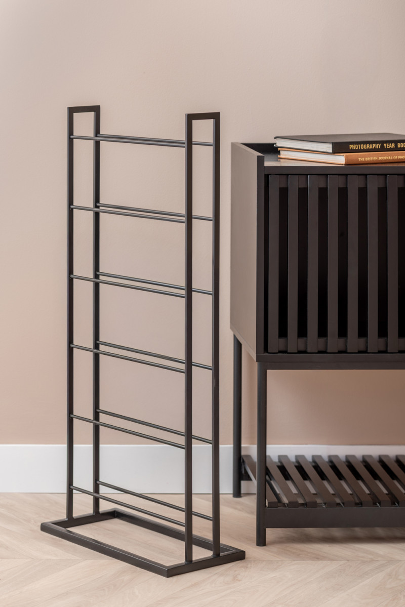 Wine Rack Single Floor PT4272BK Black