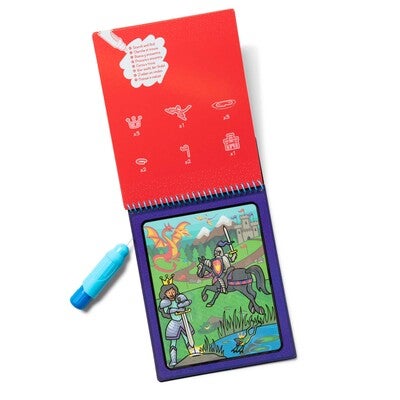 Melissa & Doug Water Wow! Fargeleggingsbok Sett 3 Stk