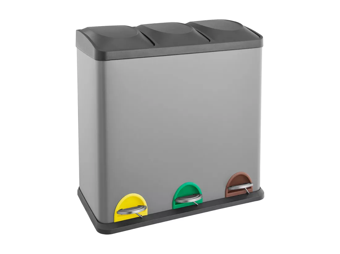 Poubelle de recyclage 45L