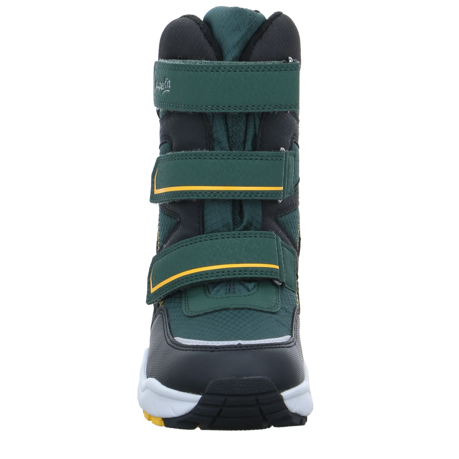 SUPERFIT Jungen- Snowboot Membran Grün Textil  Winterstiefel