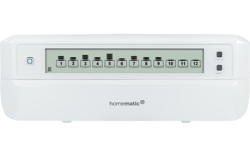 Smart Home Wired Fussbodenheizungscontroller motorisch<br>Intelligente, motorische Fussbodenheizungssteuerung mit 12 Kanälen