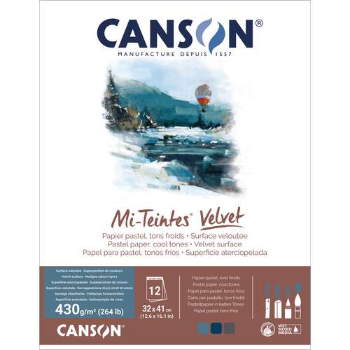 CANSON® Mi-Teintes® Velvet Pastellblock