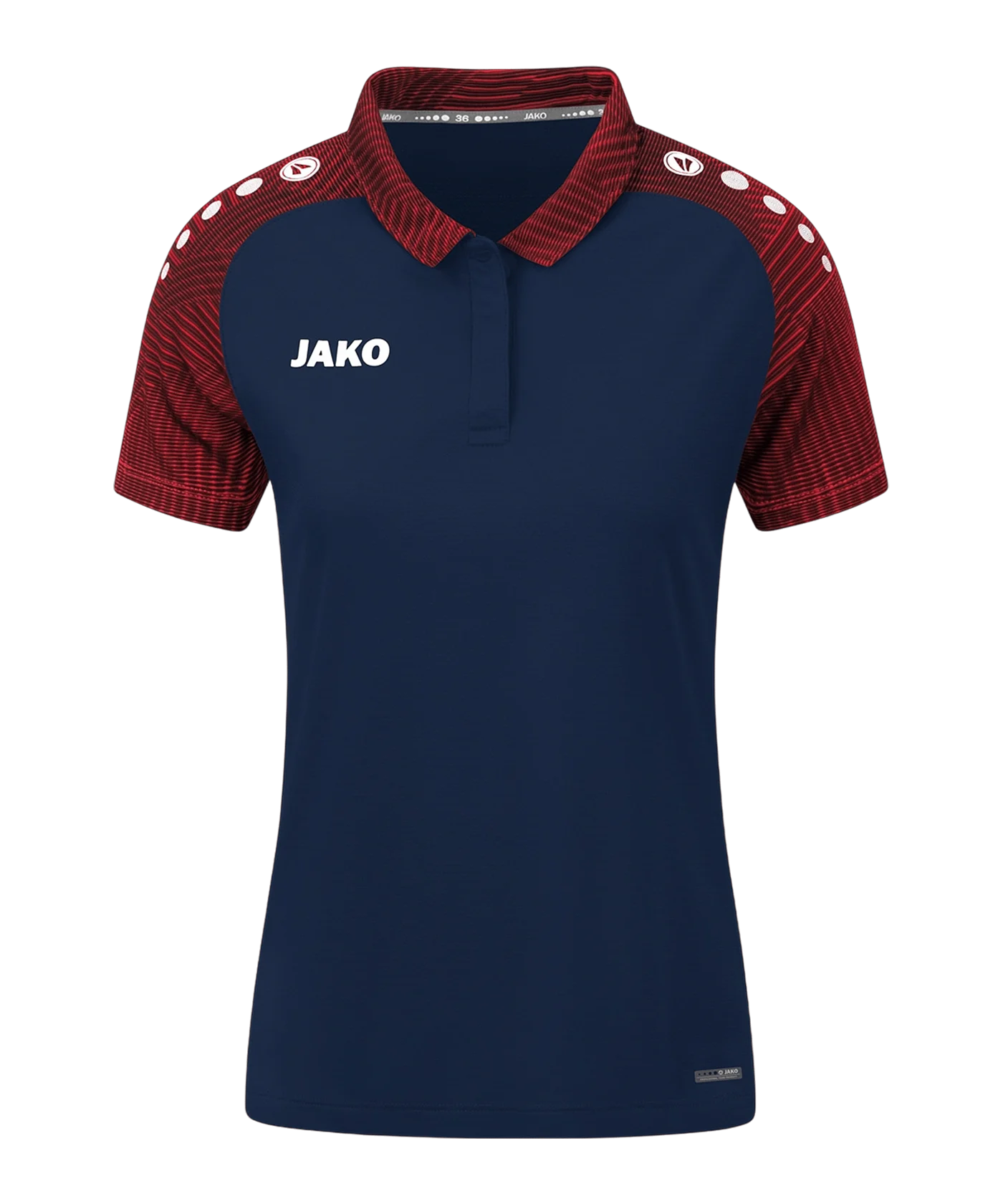 JAKO Performance Poloshirt Damen Blau Rot F909