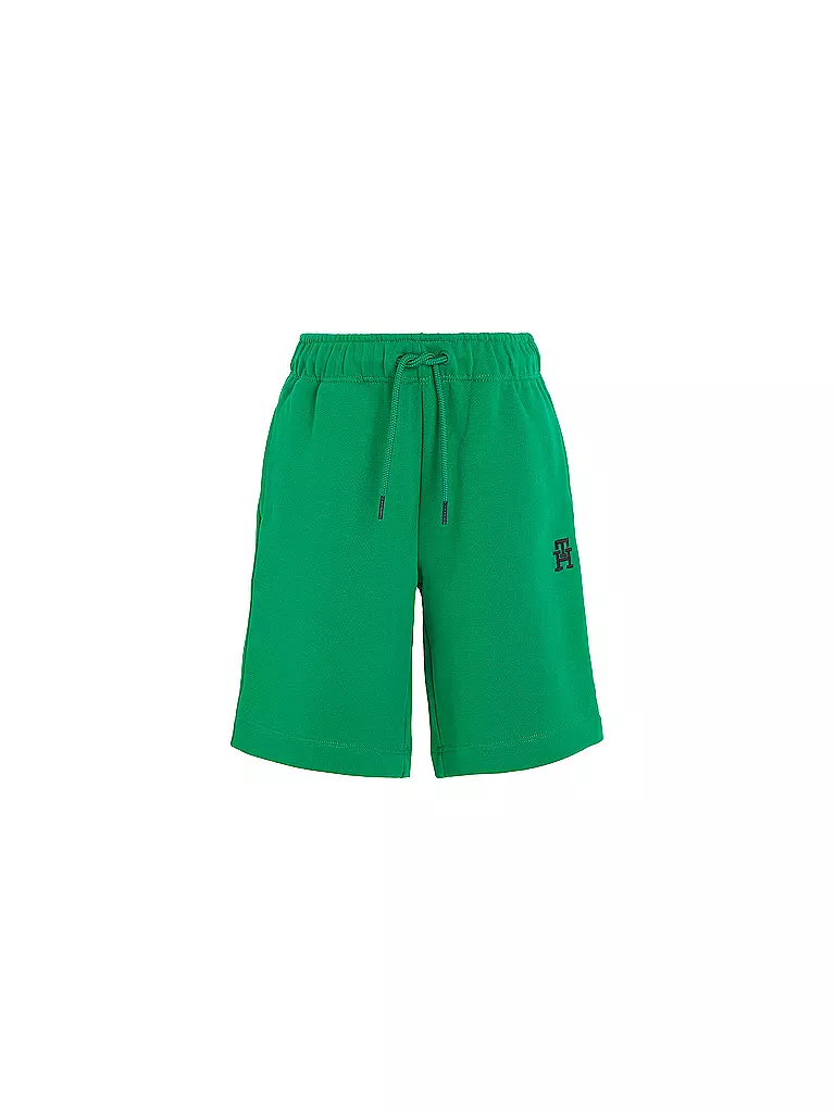 TOMMY HILFIGER Jungen Shorts MONOGRAM grün