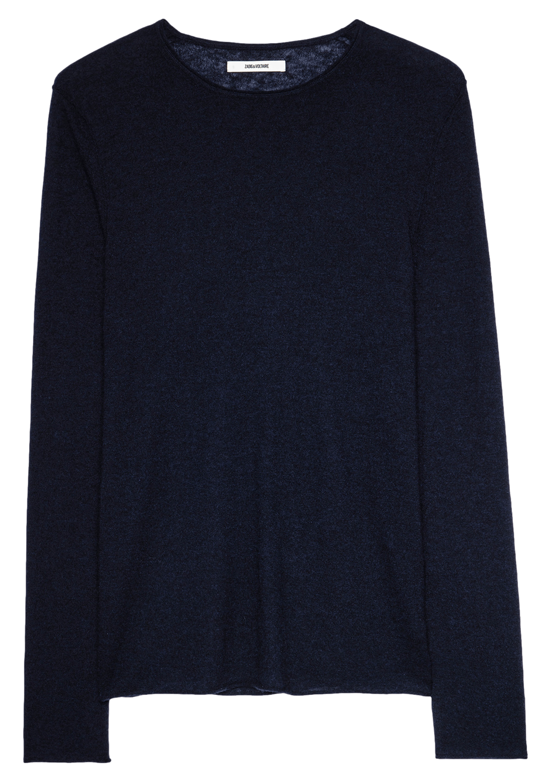 TEISS - Pull col rond en cachemire | Bleu