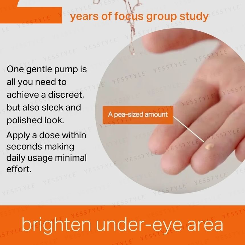 CARY - Getinte oogcrème voor onder de ogen SPF 15