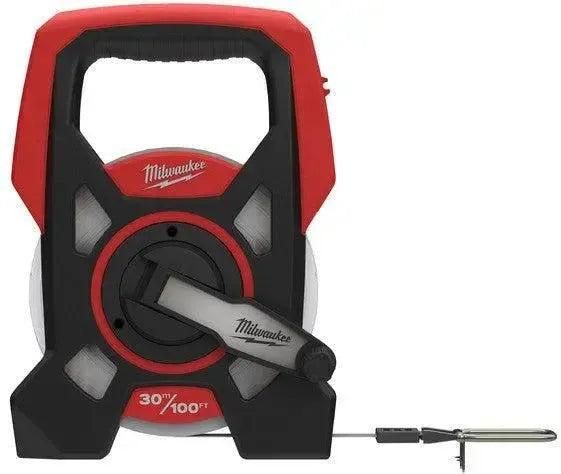 Milwaukee Lange metalen meetband Open Reel - 30m / 100ft - 48225203