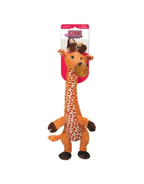 Kong Shakers Luvs Giraffe - Hondenspeelgoed - Oranje Large