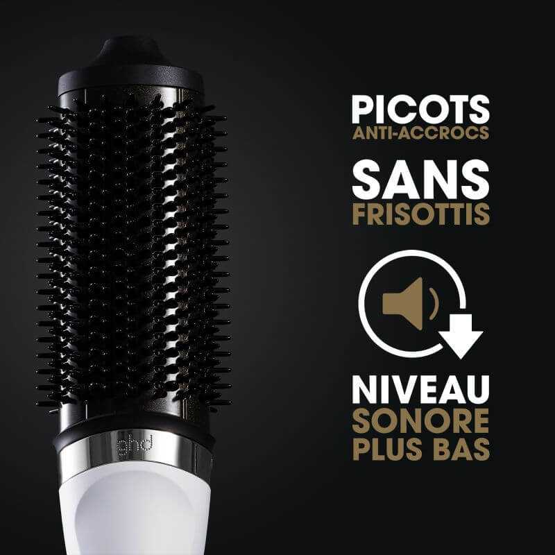 Brosse Soufflante 2-en-1 Duet Blowdry Blanc ghd