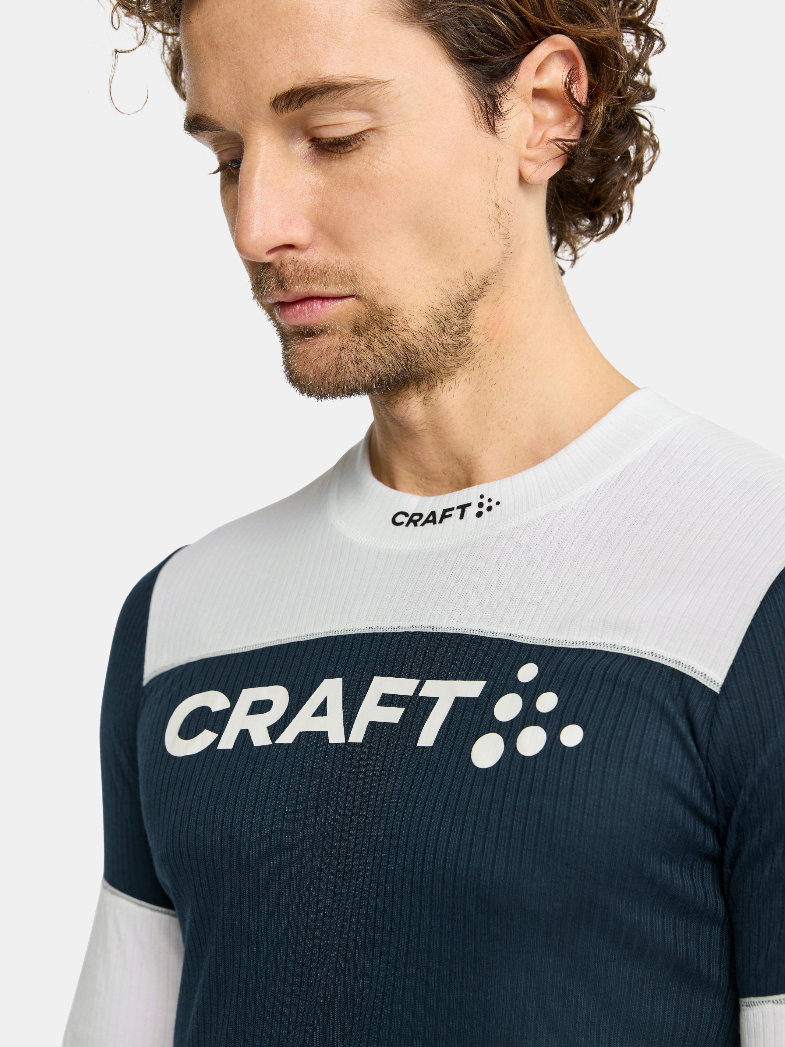 Craft Nor Baselayer Set Blaze/White