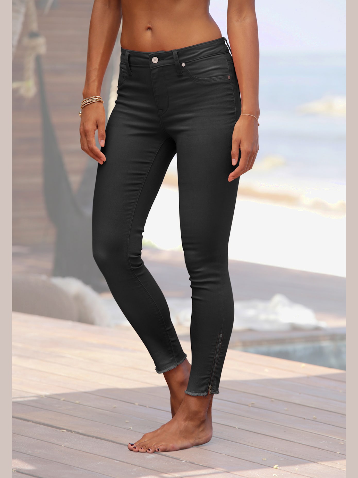 Jegging pantalon en jean étroit
