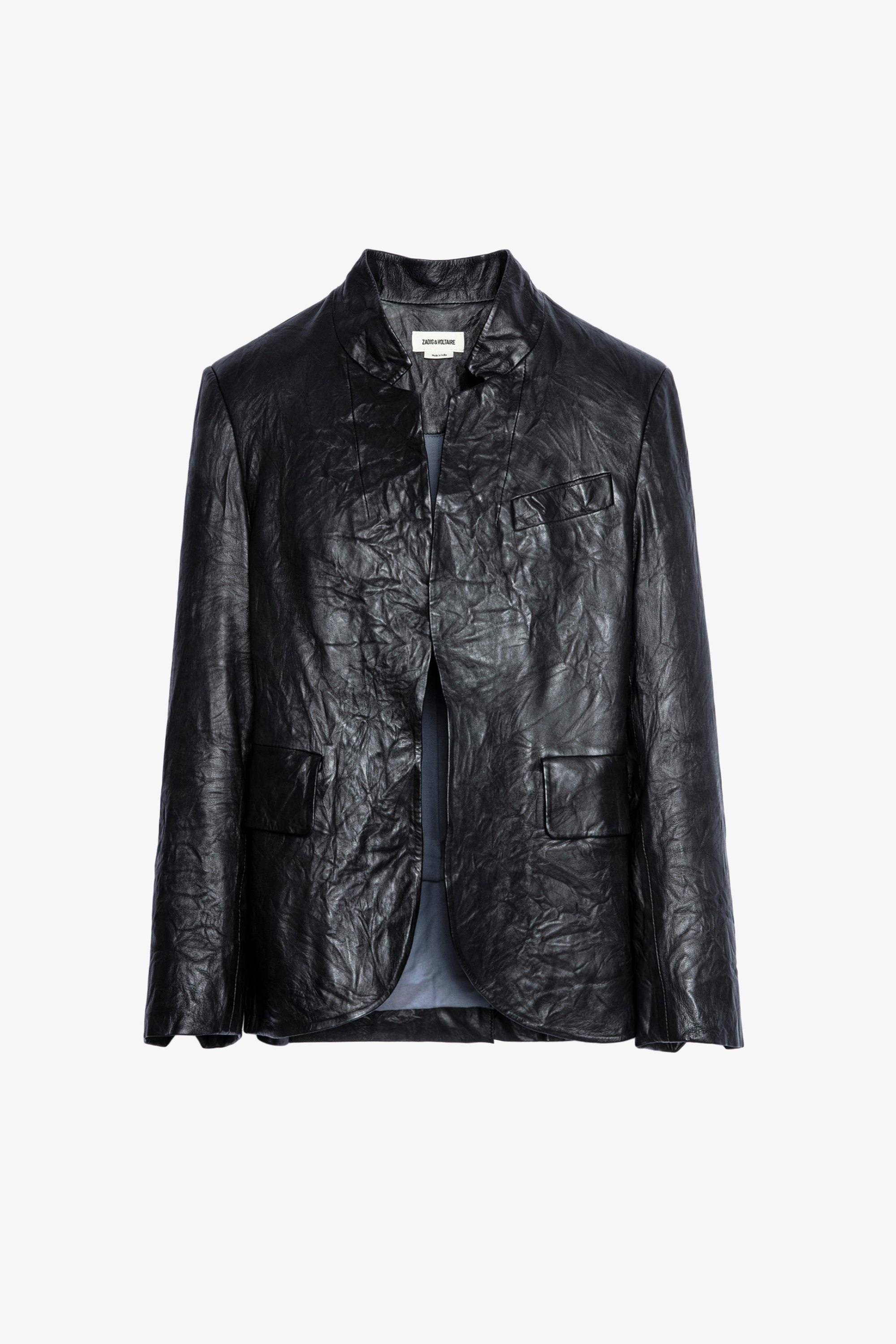 Blazer Verys Cuir Froissé