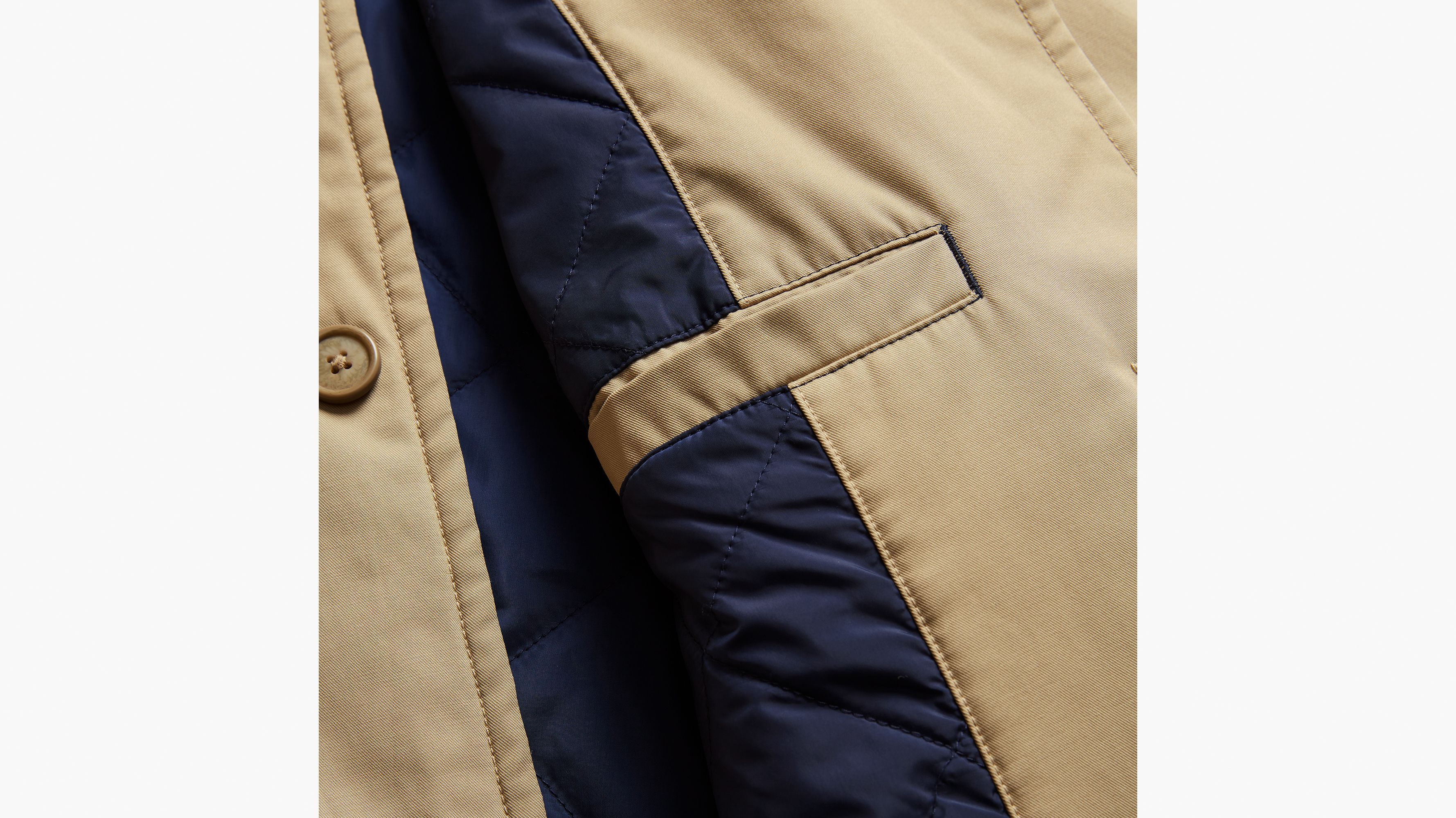 Trench Alma rembourré - True Chino - Beige