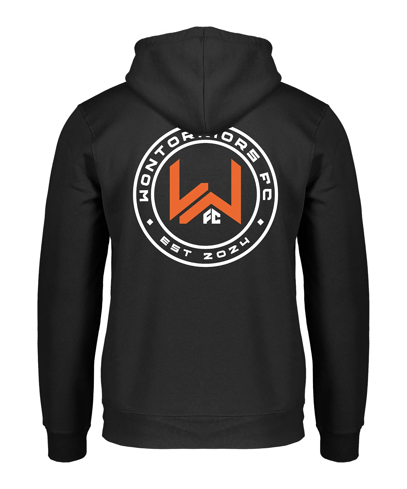 Wontorriors FC Fan Hoody Schwarz FC002