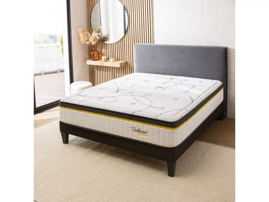 BELLECOUR LITERIE | Matelas BELLECOUR 3.0 140x190 cm | Ressorts ensachés