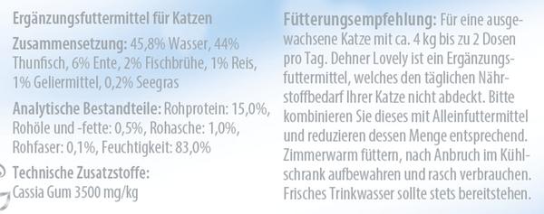 Dehner Premium Lovely Nassfutter für Katzen