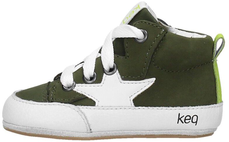 Keq Jongens Baby schoentjes groen