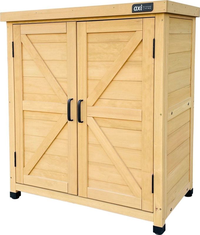 AXI - Felix - Tuinkast - Bruin - FSC Hout - Magnetisch Sluitsysteem