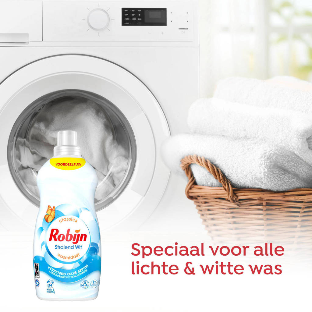 vloeibaar wasmiddel Stralend Wit - 2 x 34 wasbeurten - 68 wasbeurten