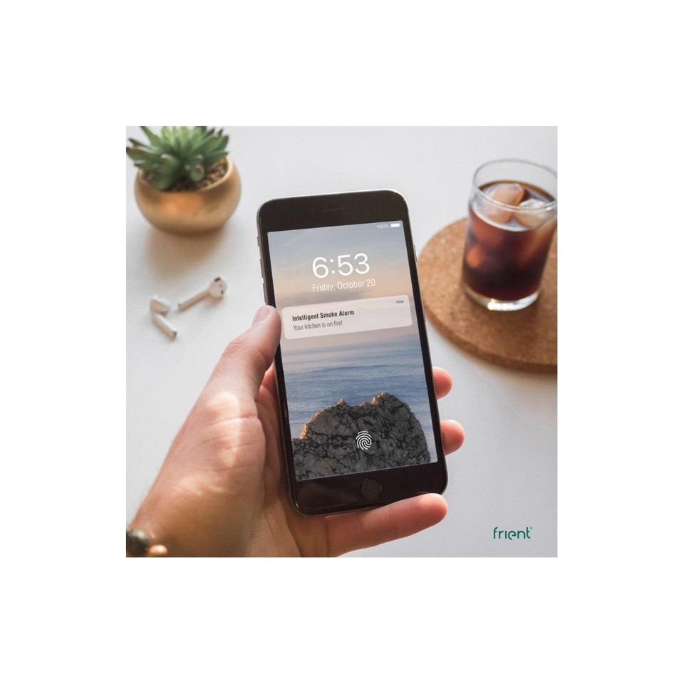 Frient - 2xIntelligent Røgalarm - Zigbee - Pakke