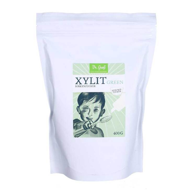 Xylit green Pulver, 600 g