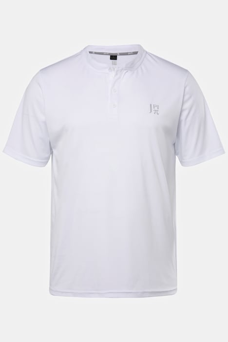 JAY-PI Henley, Tennis, Halbarm, QuickDry, Rundhals, Knopfleiste