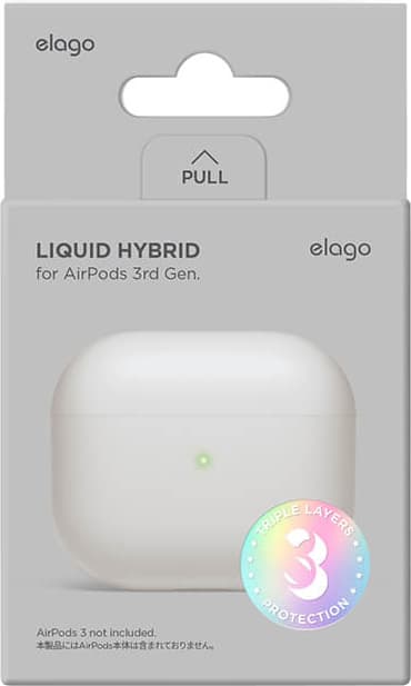 Elago AirPod 3 Liquid Hybrid etui (hvid)