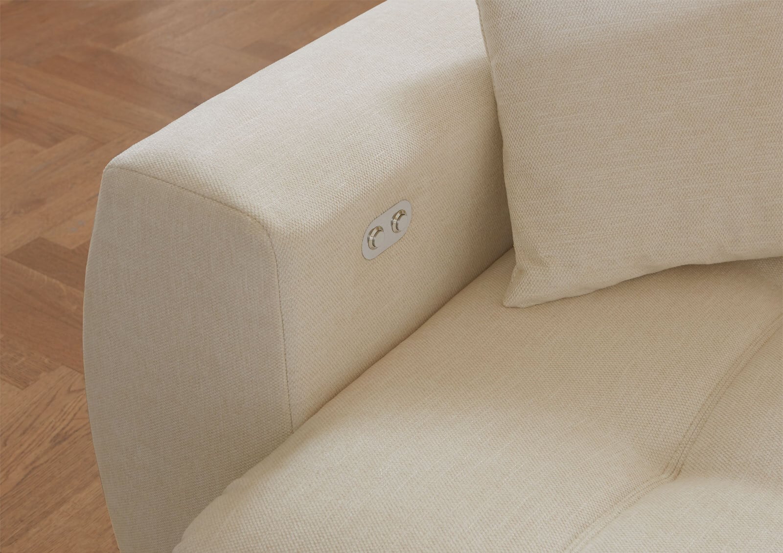Ecksofa MUSTANG 300 x 225 cm beige