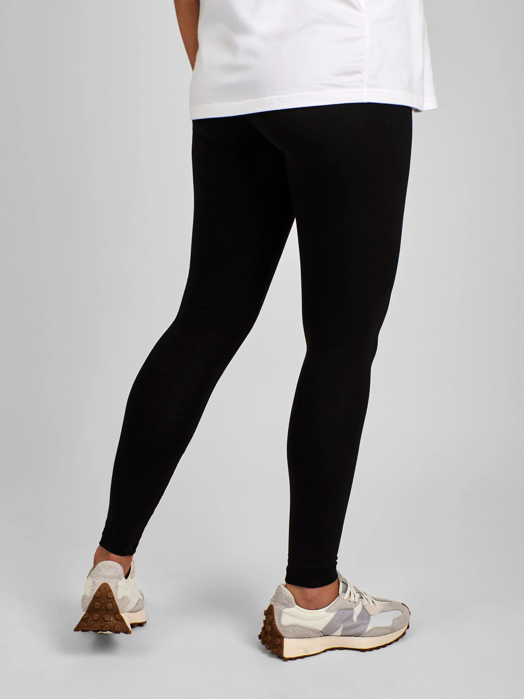 JoJo Maman Bébé Cotton Rich Maternity Leggings 2 Pack