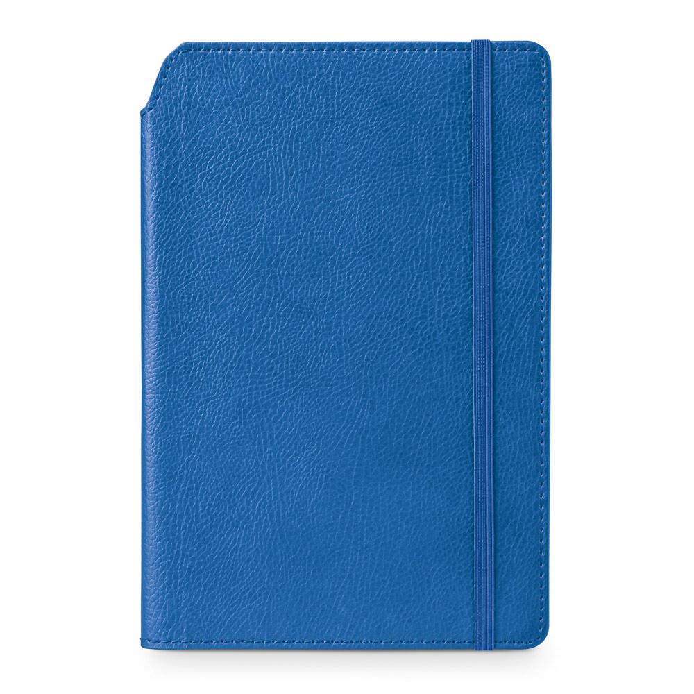 hi!dea 93799 - Bloc-notes A5 en PU avec pages lignées, fabriquées à partir de matériaux certifiés FSC™ et d'autres matériaux certifiés