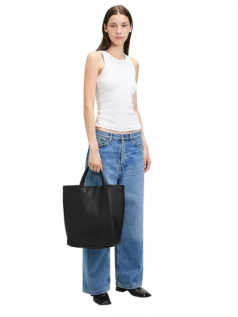 LIEBESKIND BERLIN Ledertasche - Tote Bag HERA Large schwarz