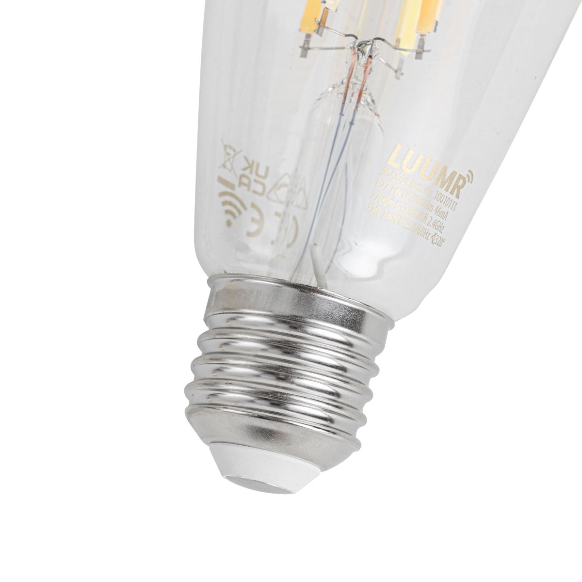 Smart E27 dimbare LED lamp ST64 helder 7W 806 lm 2700-6500K