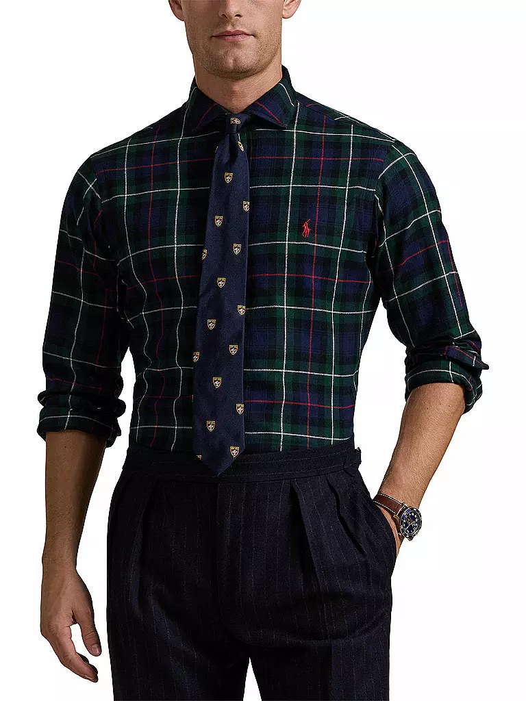POLO RALPH LAUREN Hemd Regular Fit grün