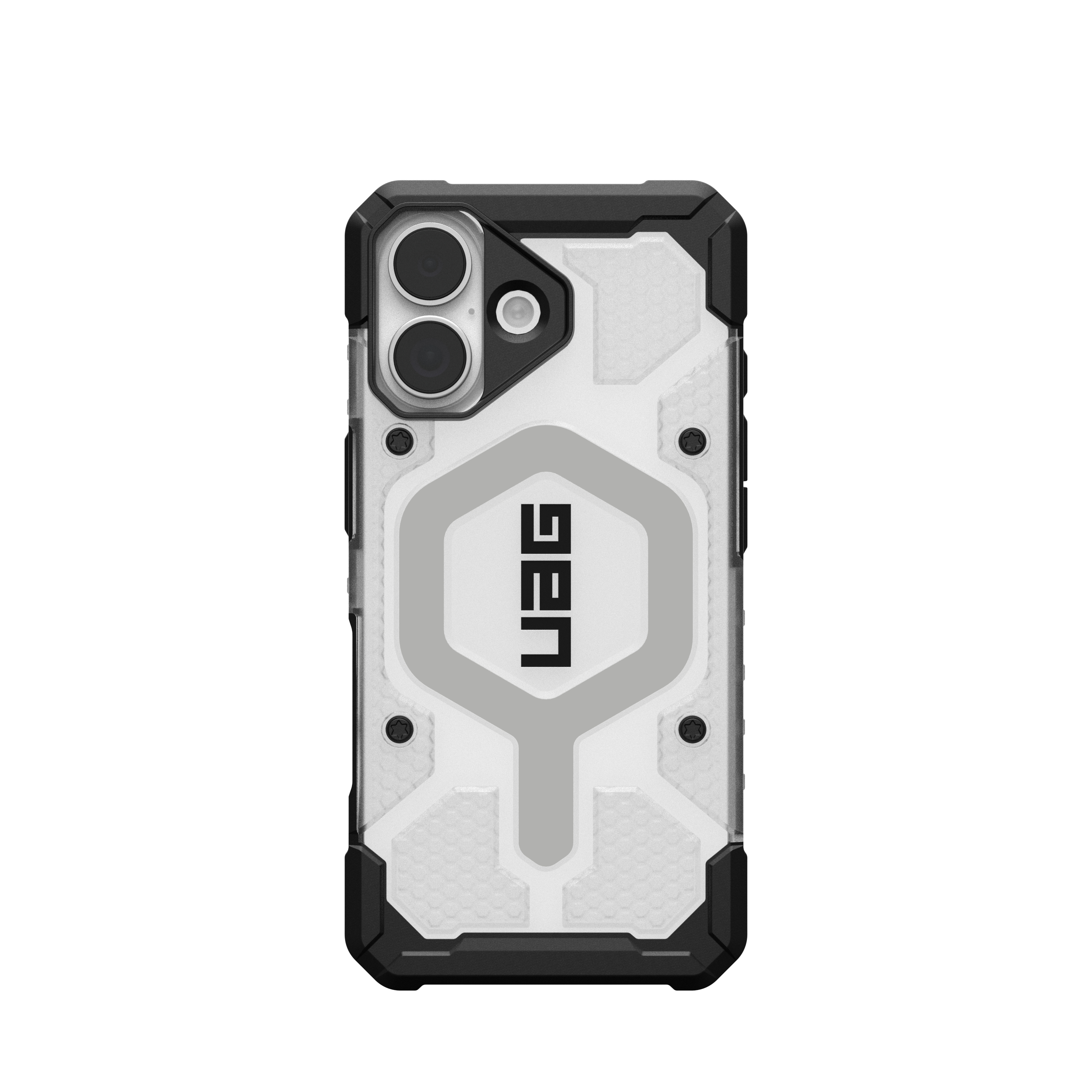 iPhone 17 MagSafe Schutzhülle Pathfinder (114553114333) - Ice (Transparent / Schwarz)