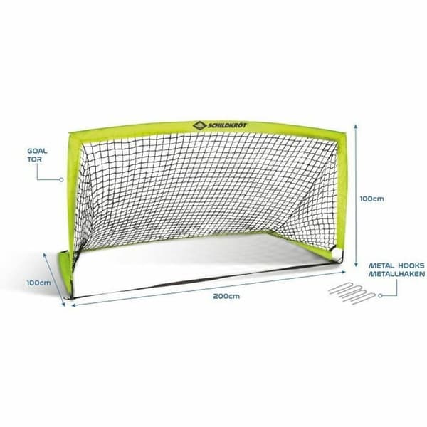 Fotballmål Schildkröt Gul Svart